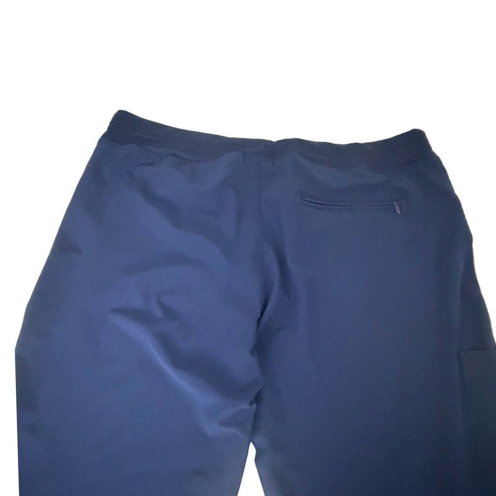 BARCO One 5205 4 Pkt Knit Waist Seamed Pant Indigo Size M Petite New - Picture 12 of 15
